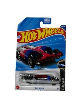 Hot Wheels 2025 Salt Shaker X-Raycers Clear Body Red Blue 187/250